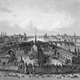 The Palais de Justice on the Ile de La Cite, situated in the middle of the Seine, Paris, 1650. Photo via Getty Images.